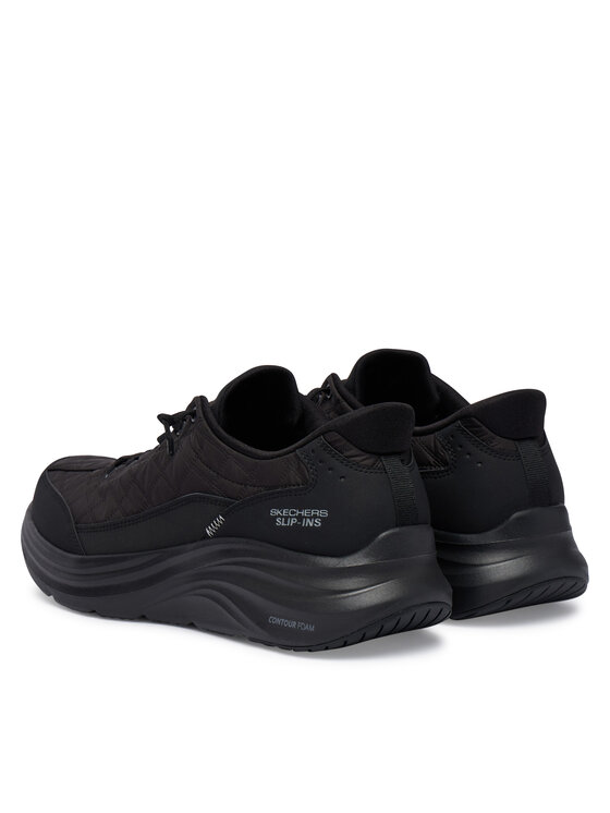 Skechers Skechers Снікерcи Slip-Ins: Contour Foam - Cozy Fit 232619/BBK Чорний