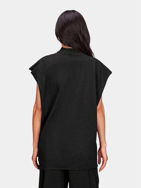 MADE BY SOCIETY MADE BY SOCIETY T-Shirt La Silhouette - T27901 Czarny Basic Fit