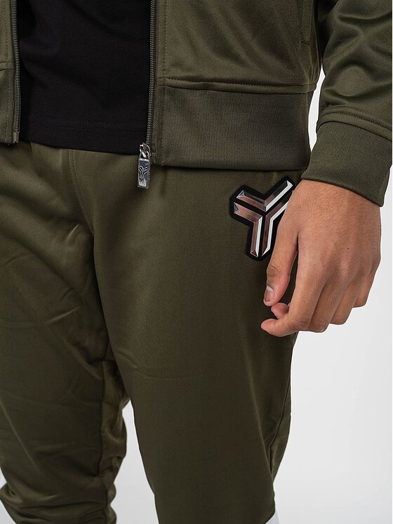 John Richmond John Richmond Kalhoty z materiálu UMA22075PA Khaki Regular Fit