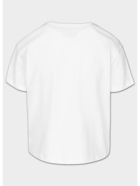 PITBULL PITBULL T-Shirt LOGO HEARTS Biały Regular Fit