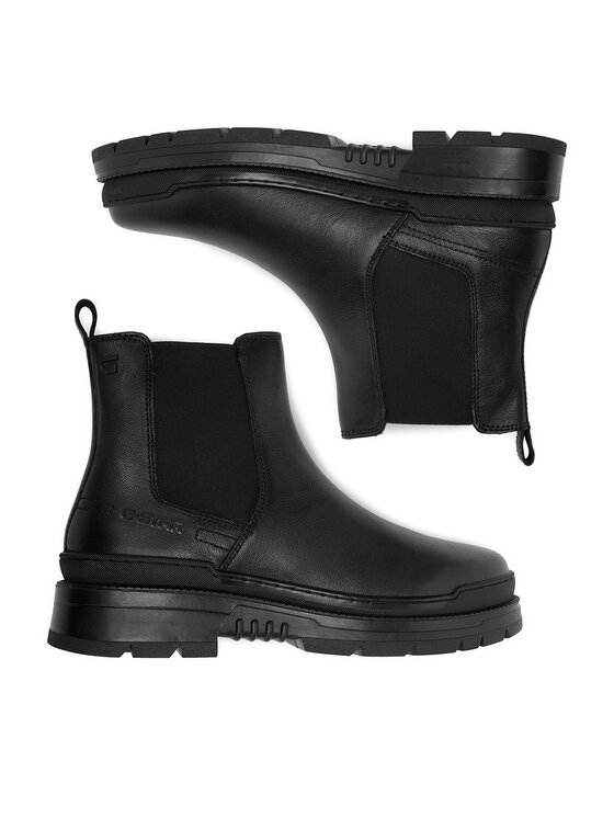 G-Star Raw G-Star Raw Bokacsizma CEO-STRIKER-02 MI08 Fekete