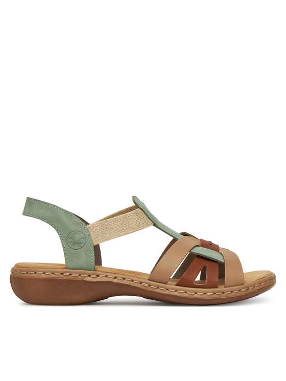 Rieker Rieker Sandale 65918-52 Zelena