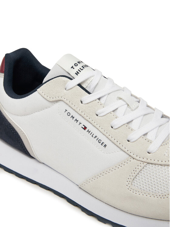 Tommy Hilfiger Tommy Hilfiger Sneakersy New Runner Eva Mix FM0FM05465 Biały