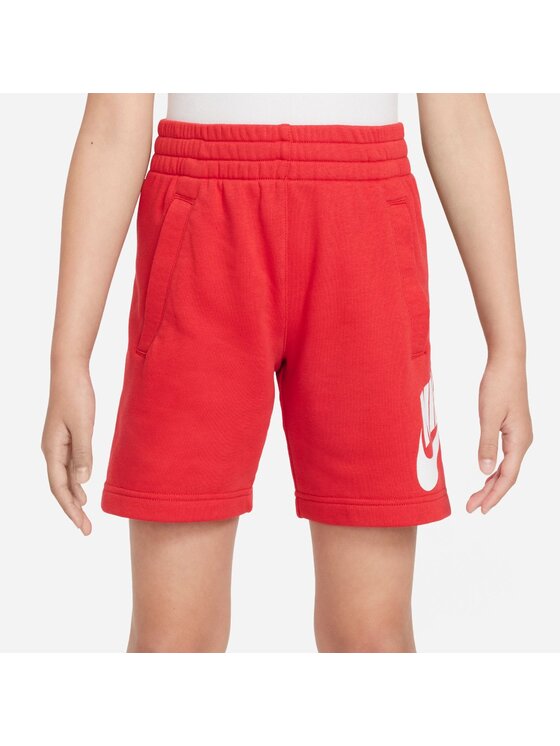 Szorty sportowe Nike, Rozmiar S, Czerwone, Sportswear Club Fleece