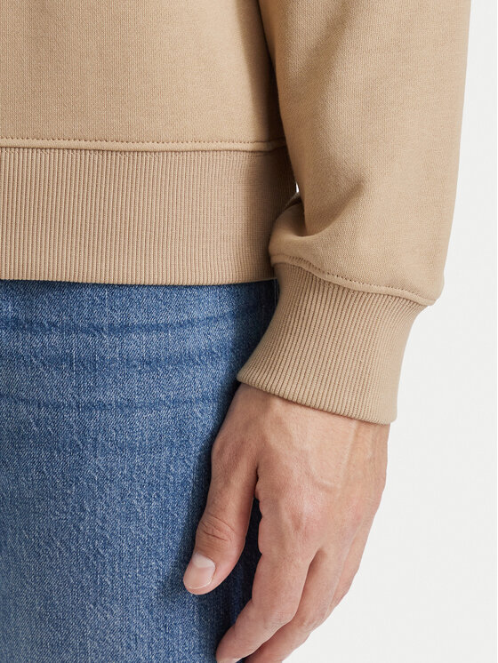 HUGO HUGO Суитшърт Nedos 50572298 Бежов Regular Fit