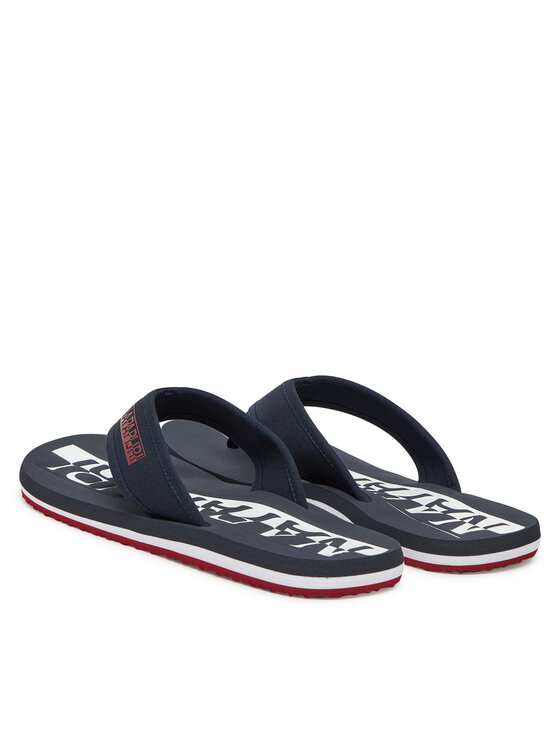 Napapijri Napapijri Šlepetės per pirštą Elm NP0A4IQU Tamsiai mėlyna