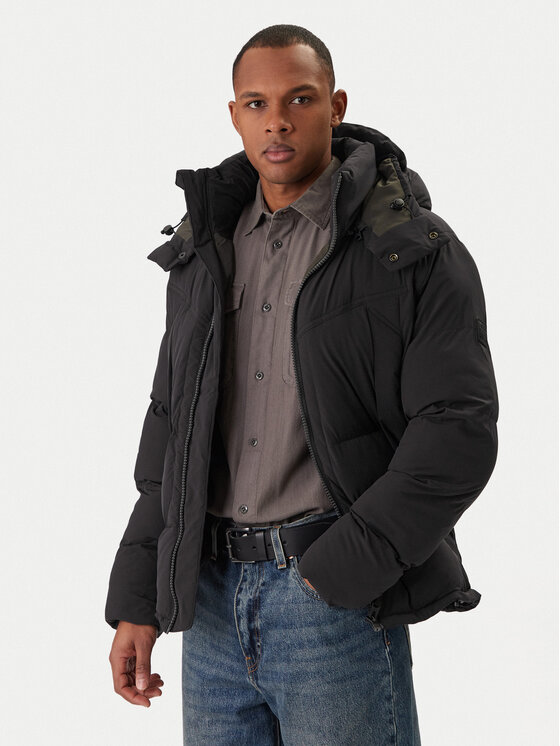G-Star Raw G-Star Raw Télikabát G Whistler D26885-D518 Fekete Regular Fit