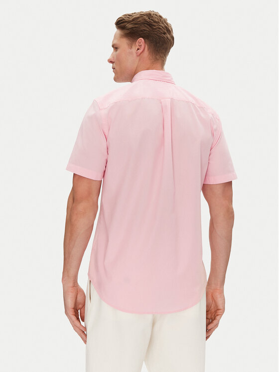 Tommy Hilfiger Tommy Hilfiger Camicia MW0MW37584 Rosa Regular Fit