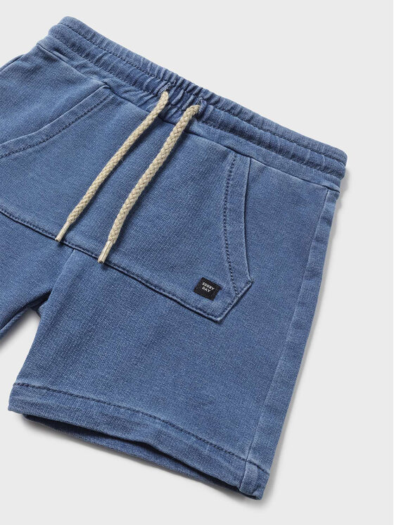 Pantaloncini di tessuto 1292 Blu scuro