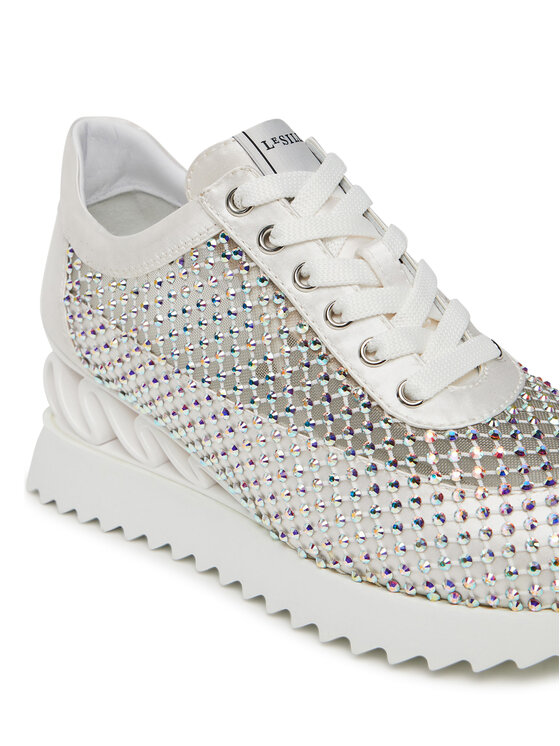 Le Silla Le Silla Sneakersy 6808B040ZLPPSAS Biały