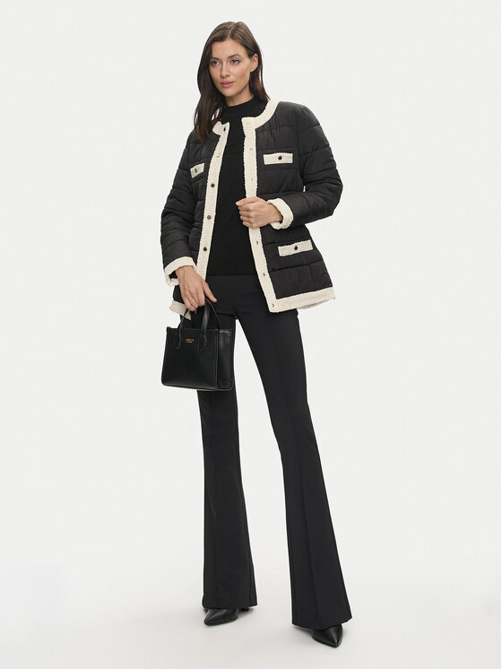 Marciano Guess Marciano Guess Kurtka przejściowa Cecilia 4YGL13 7127A Czarny Regular Fit