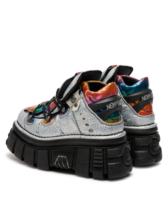 NEW ROCK NEW ROCK Sneakers M-106-C52 Argento