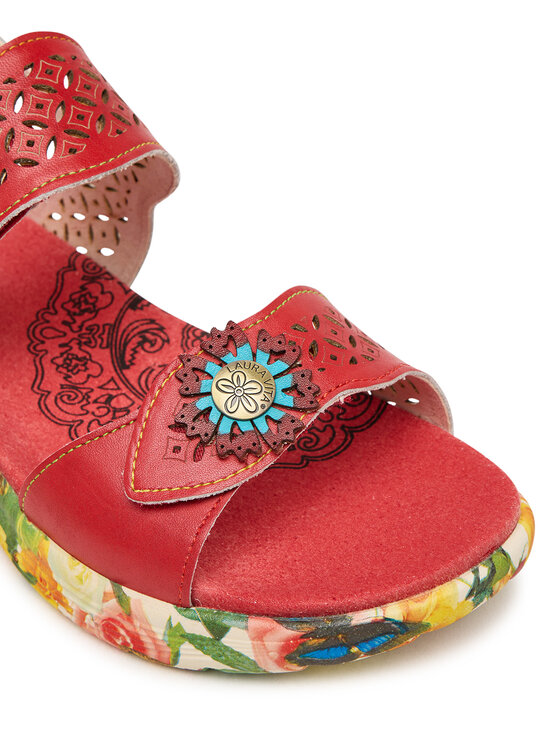 Laura Vita Laura Vita Босоніжки Sanao 53 Червоний