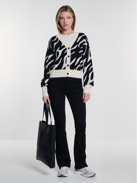 BIG STAR BIG STAR Jeansy ADELA_BOOTCUT_908_190 Czarny Bootcut Fit