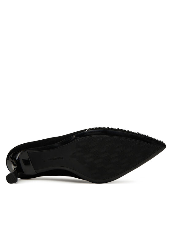 KARL LAGERFELD KARL LAGERFELD Γοβάκια Sienna Signature Pump KL32712 Μαύρο