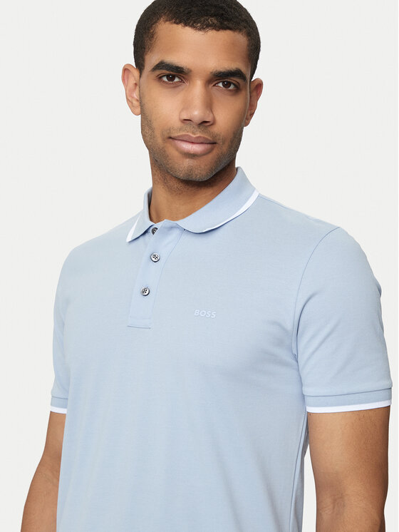 BOSS Boss Polo Parlay 190 50494697 Svijetloplava Regular Fit