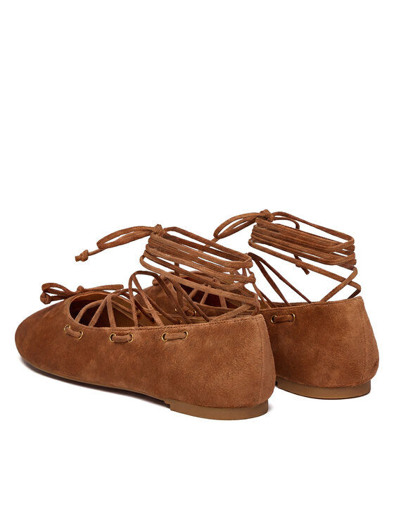 MICHAEL Michael Kors MICHAEL Michael Kors Ballerinas Shae Flex 40S6SHFP1S Braun