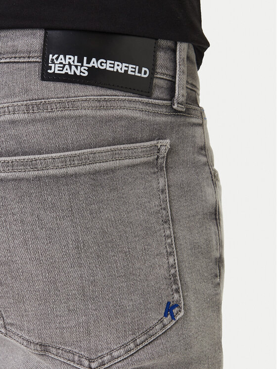 Karl Lagerfeld Jeans Karl Lagerfeld Jeans Jeans hlače B1M10038 Siva Skinny Fit