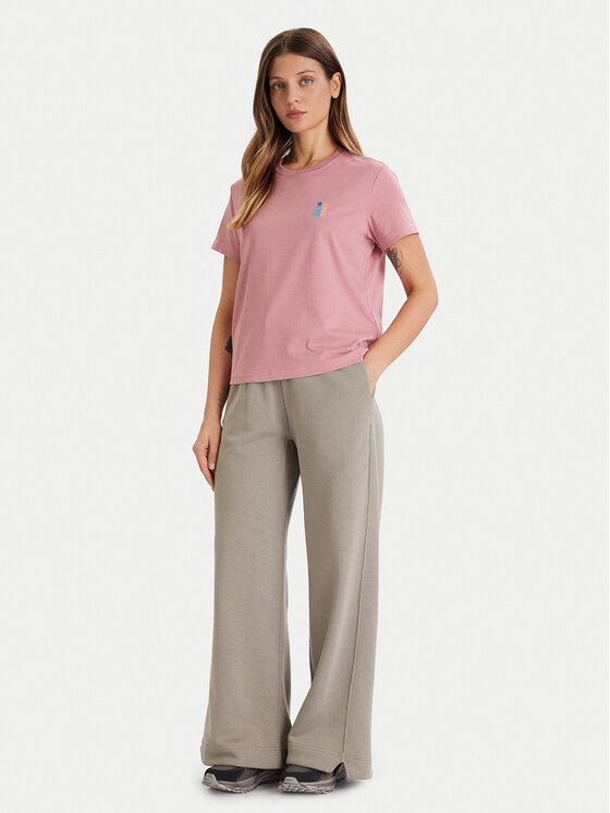 Cotopaxi Cotopaxi Тишърт Bloom F25474W1535 Розов Regular Fit
