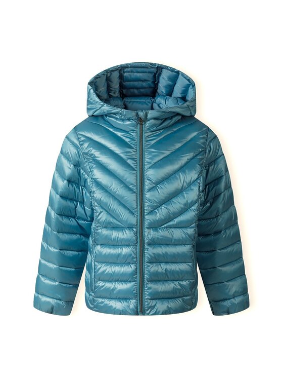 MINOTI MINOTI Kurtka zimowa 20coat66 Turkusowy Regular Fit