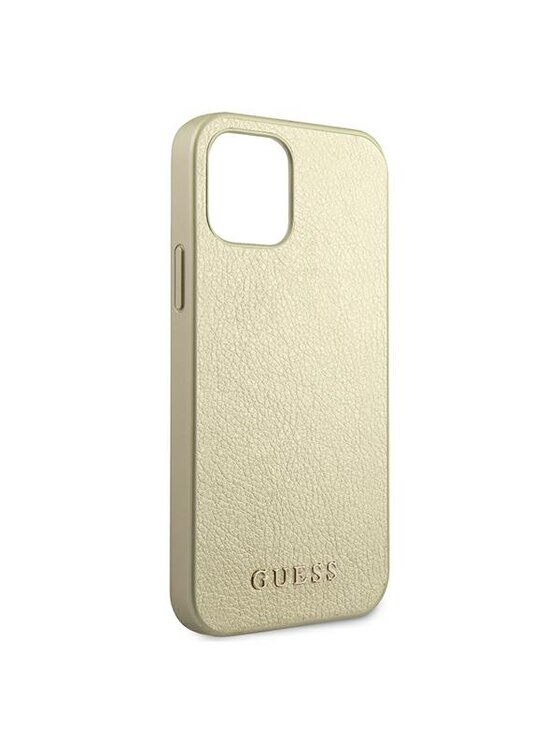 Guess Guess Etui na telefon iPhone 12 Pro Max Złoty