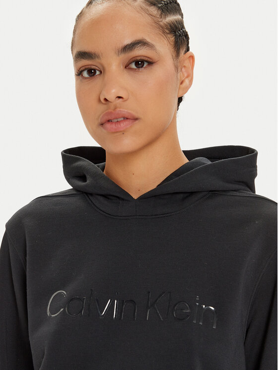 Calvin Klein Performance Calvin Klein Performance Bluza 00GMF4W302 Czarny Regular Fit