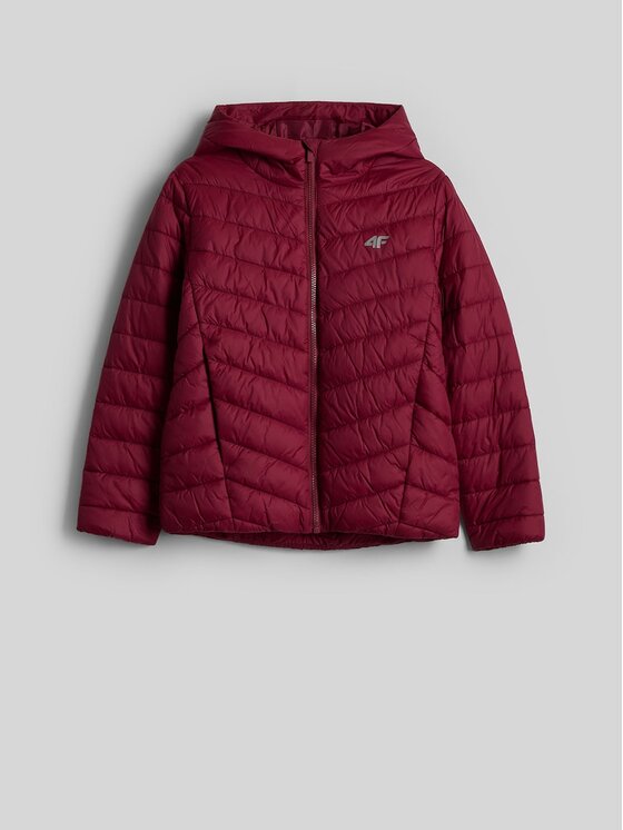 4F 4F Giubbotto piumino 4FJRAW26TDJAF1054-60S Rosso Regular Fit