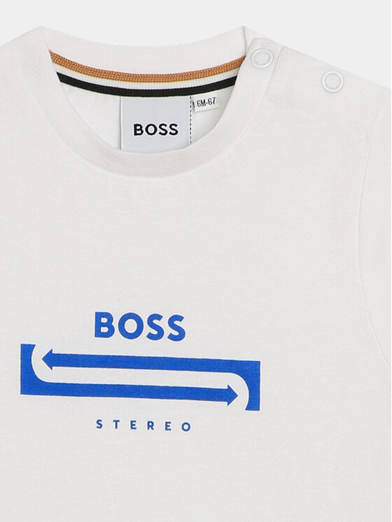 BOSS Boss Súprava Tričko a šortky J50626 S Modrá Regular Fit