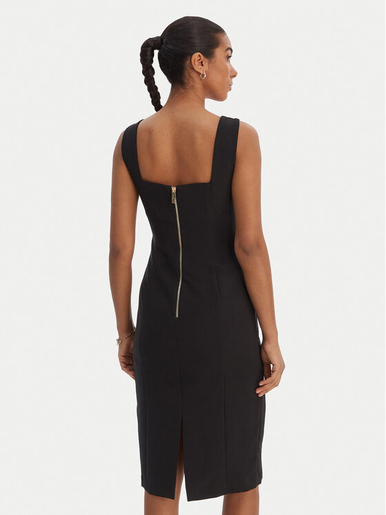 Fracomina Fracomina Abito da cocktail FR26SD2017W42901 Nero Slim Fit