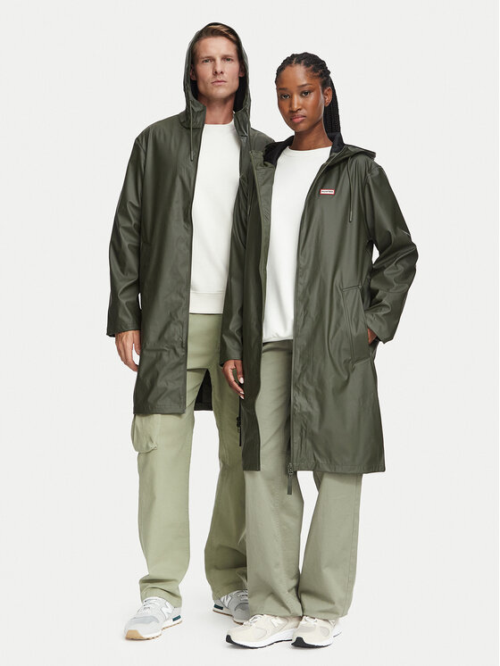 Hunter Hunter Dežna jakna Andrea HARU0002242 Khaki Regular Fit