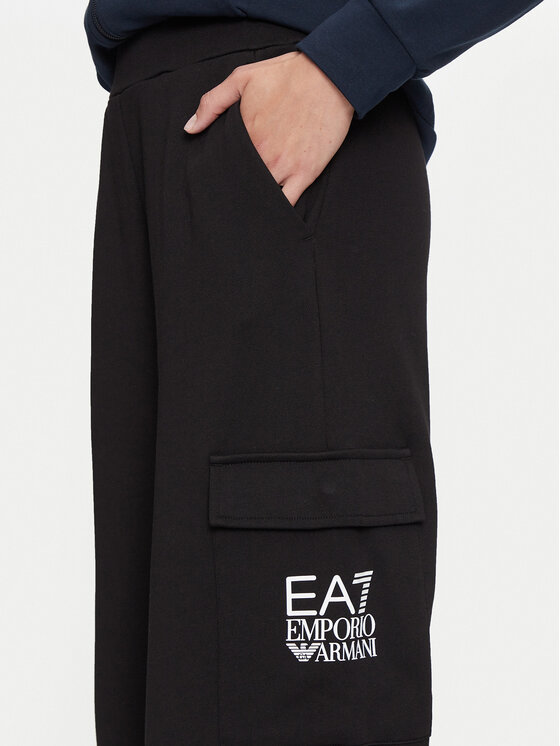 EA7 Emporio Armani EA7 Emporio Armani Pantaloni di tessuto 6DTP94 TJZCZ Nero Regular Fit