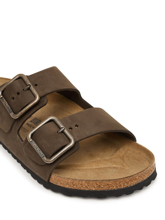 Birkenstock Birkenstock Шльопанці Arizona Wire Buckle 1032761 Темно-бежевий