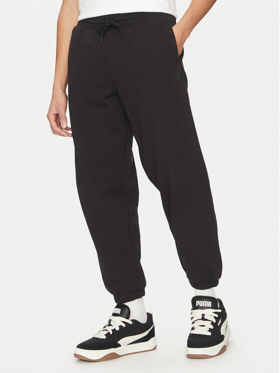 Vans Teplákové nohavice Premium VN000P5F Čierna Loose Fit
