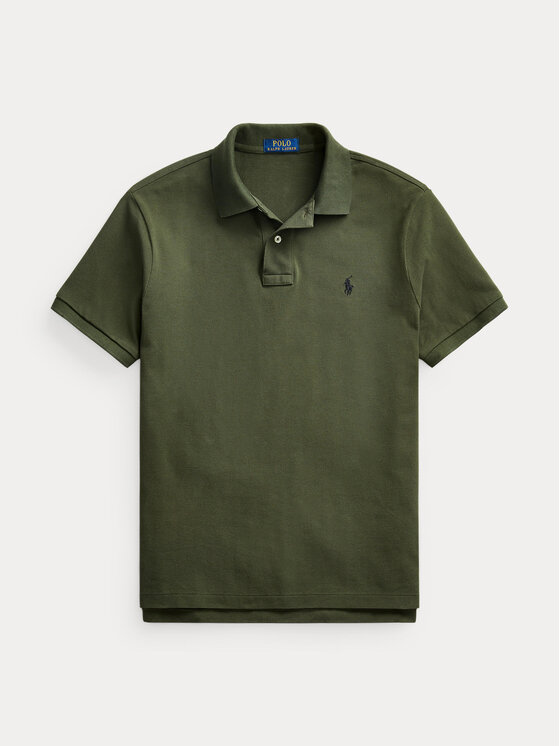 Polo Ralph Lauren Polo Ralph Lauren Polo 710680784197 Zielony Custom Slim Fit