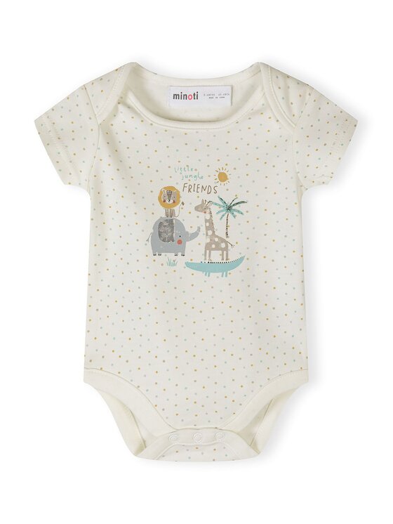 minoti minoti Body NOSBABYPACK2 Écru Regular Fit