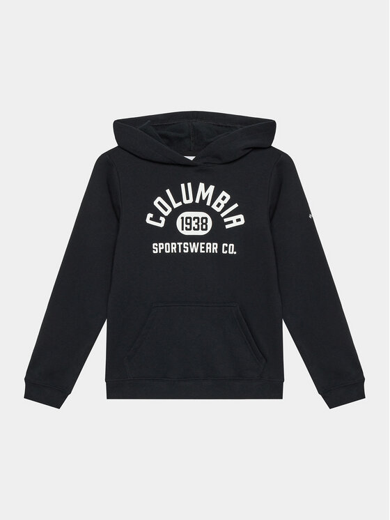 Columbia Columbia Majica dugih rukava Trek™ Hoodie Crna Regular Fit