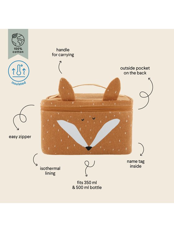 Trixie Baby Trixie Baby Torba termiczna Termiczny Lunch Box - Lis Pomarańczowy