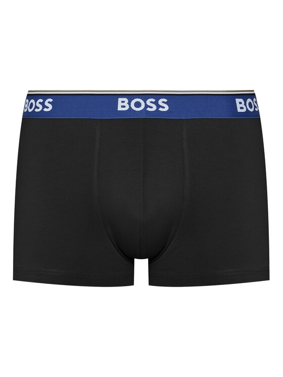 BOSS BOSS Bokserių komplektas Trunk 3P Power 50531684 Juoda