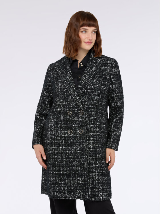 Fiorella Rubino Fiorella Rubino Cappotto invernale 0226T000327N0Z3 Nero Regular Fit