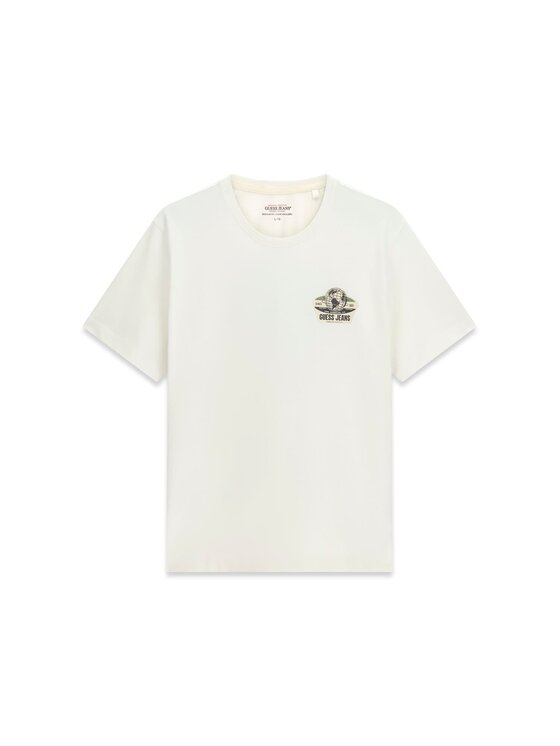Guess Guess T-Shirt 183249 Bílá Classic Fit