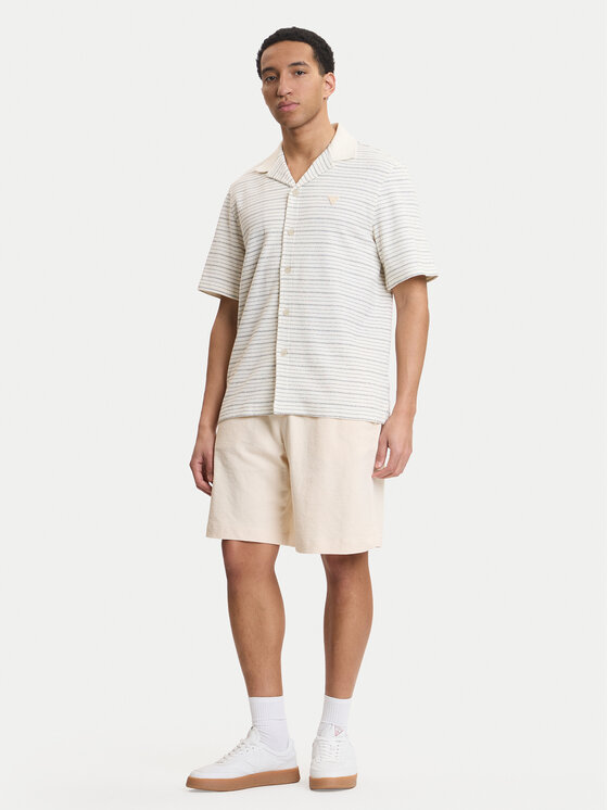 Guess Guess Πουκάμισο M6GP12 K3105 Μπεζ Regular Fit