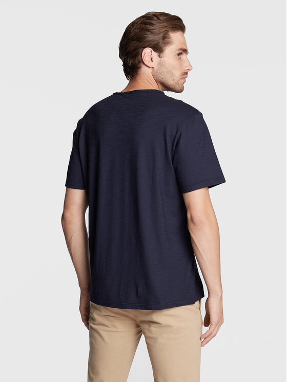 United Colors Of Benetton United Colors Of Benetton Tricou 3JE1J19A5 Bleumarin Regular Fit