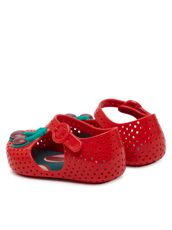 Melissa Melissa Baleriny Mini Melissa Furadinha Bb M 35980 Czerwony
