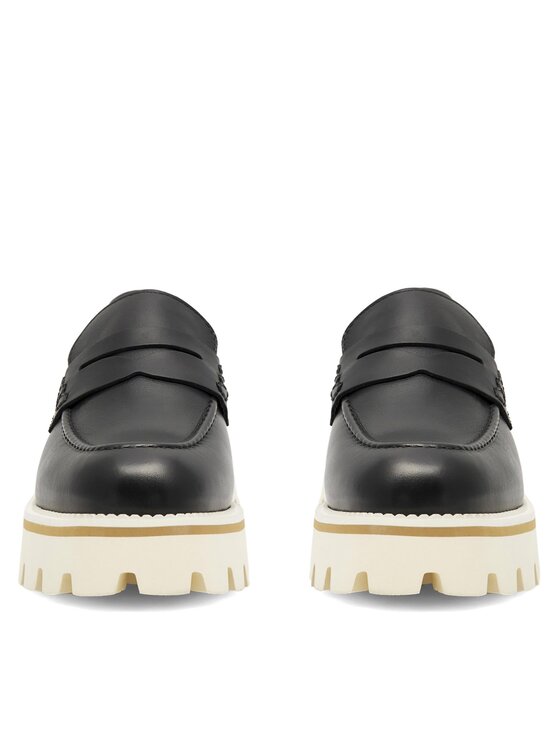Badura Badura Loafersy GISELLE-24SS202 Czarny