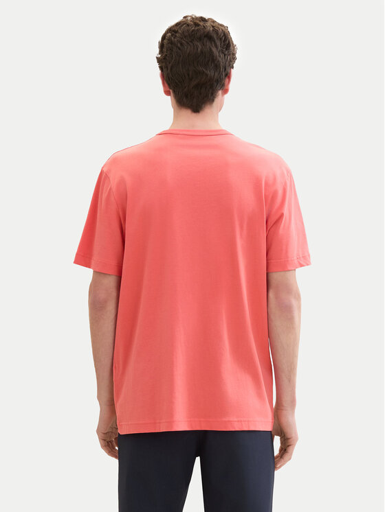 Tom Tailor Tom Tailor Tricou 1041871 Roșu Regular Fit