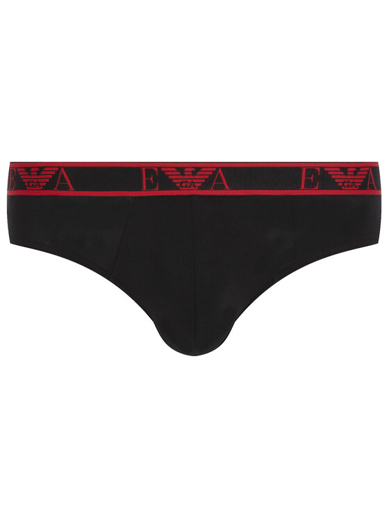 Emporio Armani Underwear Emporio Armani Underwear Súprava 3 kusov slipov 111734 0P715 73320 Čierna