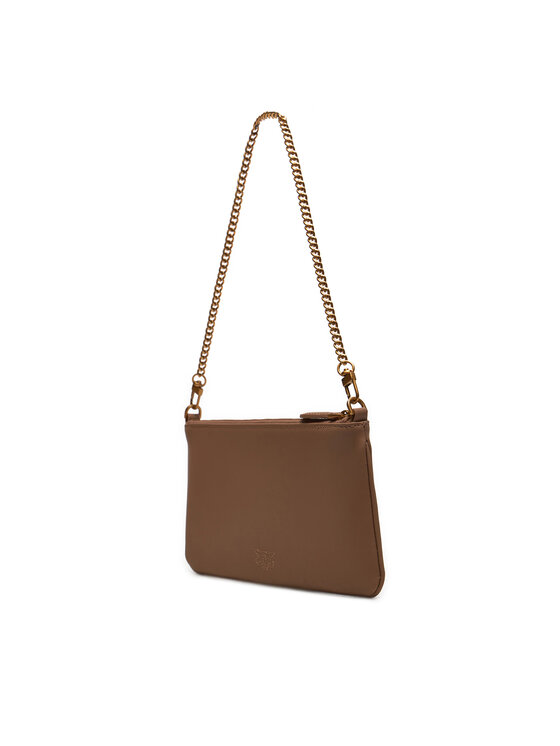 PINKO PINKO Ročna torba Horizontal Flat AI 24-25- PCPL 102747 A0F1 Rjava