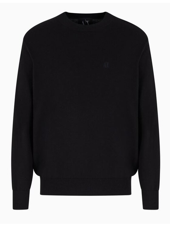 Armani Exchange Armani Exchange Sweter XM000338 AF12291 UC001 Czarny Regular Fit