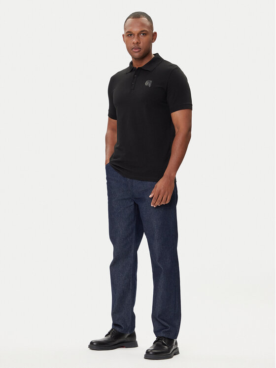 KARL LAGERFELD KARL LAGERFELD Polo 745020 554235 Crna Regular Fit