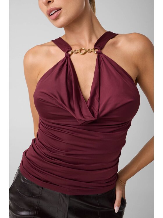 Guess Guess Top 183535 Červená Classic Fit